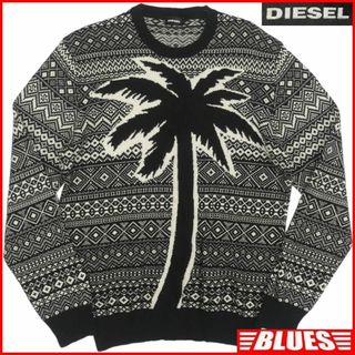 ディーゼル(DIESEL)のDIESEL ディーゼル セーター ニット カシミヤ メンズ M 黒TY3023(ニット/セーター)