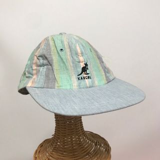 カンゴール(KANGOL)のKANGOL 90's デッドストック　USA製　ロングビルキャップ　カンゴール(キャップ)