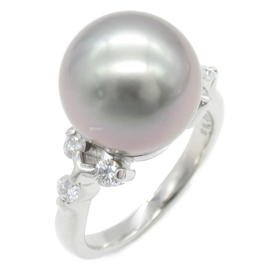 ジュエリー パール ダイヤモンド リング リング・指輪 レディースのアクセサリー(リング(指輪))の商品写真