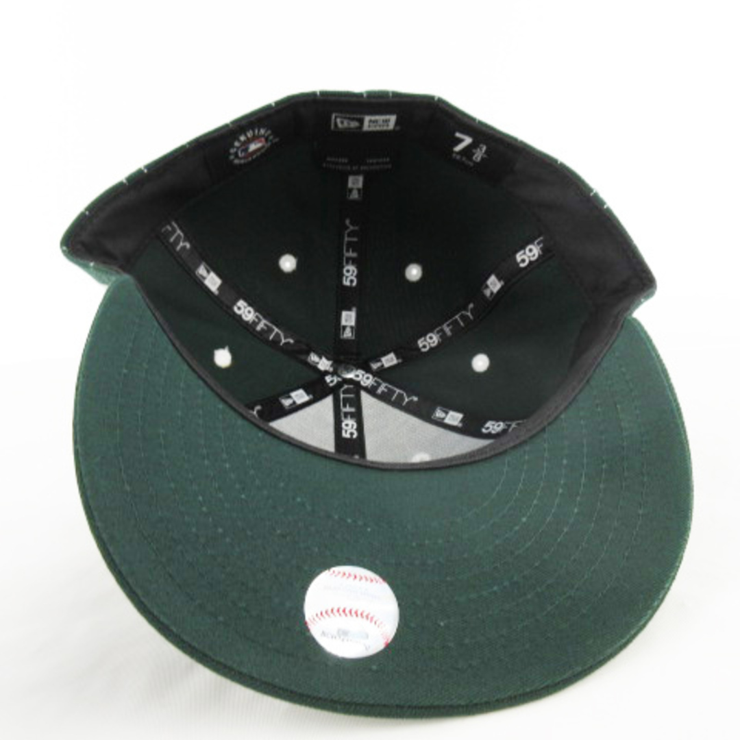 NEW ERA(ニューエラー)のニューエラ NEW ERA キャップ 帽子 OAKLAND A’s  7 3/8 メンズの帽子(その他)の商品写真