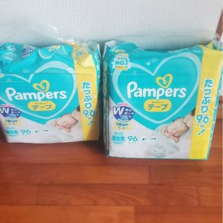 P&G - 値下げ☆新品未使用2個☆パンパースさらさらケア テープ / 新生児用 96枚