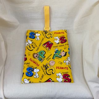 スヌーピー(SNOOPY)のスヌーピー シューズ袋 ハンドメイド(シューズバッグ)