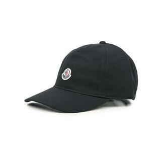 モンクレール(MONCLER)のMONCLER モンクレール  ブラックキャップ帽子 3B00041 V0006 999 イタリア正規品 新品(キャップ)