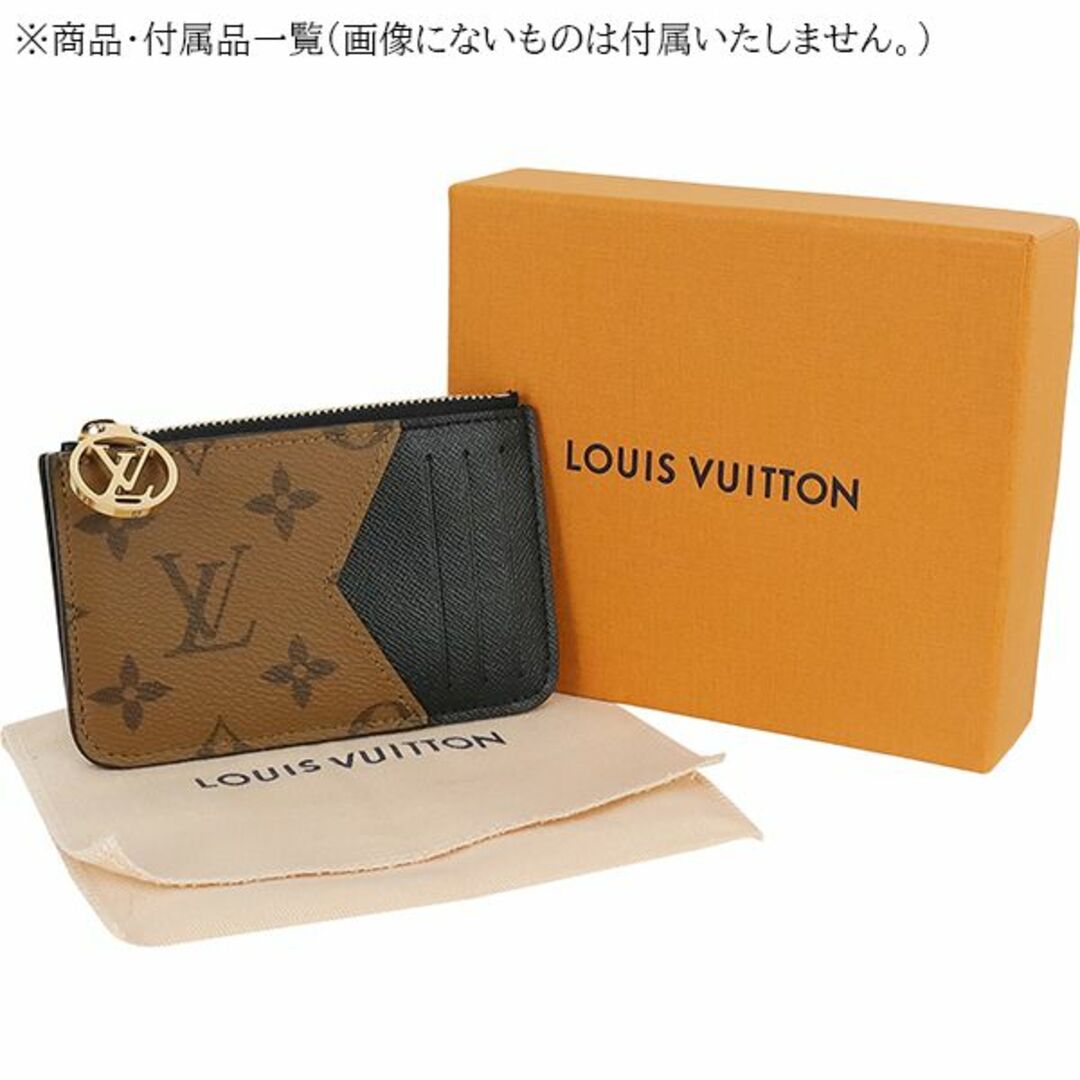 LOUIS VUITTON(ルイヴィトン)のルイヴィトン ポルトカルトロミー モノグラムリバース ブラウン ブラック レザー カードケース コインケース フラグメントケース コインカードホルダー 財布 LVロゴ 新品 143593 レディースのファッション小物(コインケース)の商品写真