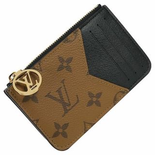 LOUIS VUITTON - ルイヴィトン ポルトカルトロミー モノグラムリバース ブラウン ブラック レザー カードケース コインケース フラグメントケース コインカードホルダー 財布 LVロゴ 新品 143593