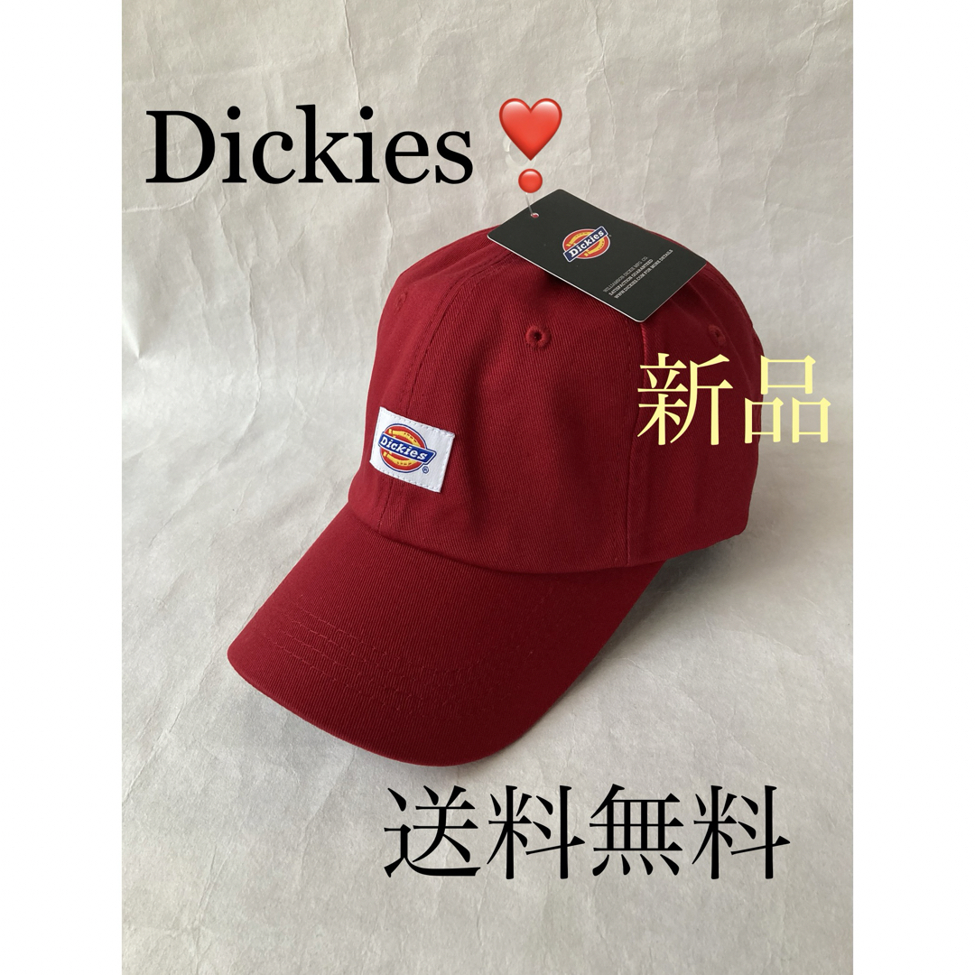 Dickies(ディッキーズ)の新品入荷‼️お買得Dickiesシンプルワッペンツイルカジュアルキャップ❣️ メンズの帽子(キャップ)の商品写真