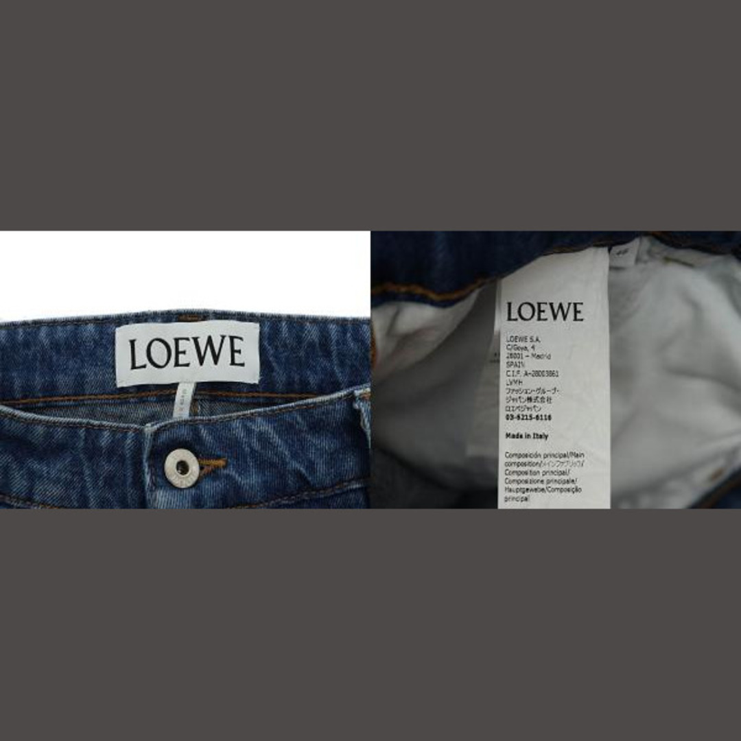 LOEWE(ロエベ)のロエベ LOEWE 21AW フィッシャーマン デニム パンツ ジーンズ 1 メンズのパンツ(デニム/ジーンズ)の商品写真