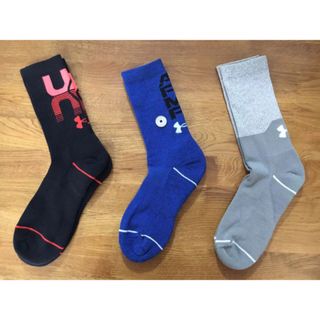 アンダーアーマー(UNDER ARMOUR)の新品アンダーアーマーUNDER ARMOUR メンズソックス3足セット4943(ソックス)