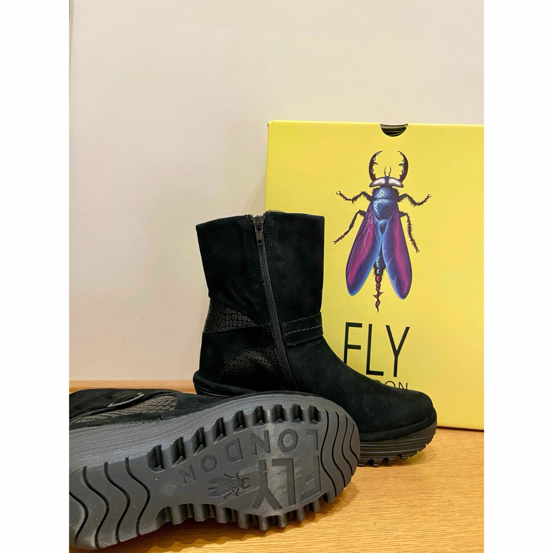 訳あり新品未使用・FLY LONDON・ミドルブーツ　¥30,800 レディースの靴/シューズ(ブーツ)の商品写真