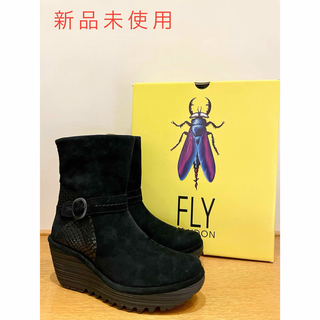 訳あり新品未使用・FLY LONDON・ミドルブーツ　¥30,800(ブーツ)