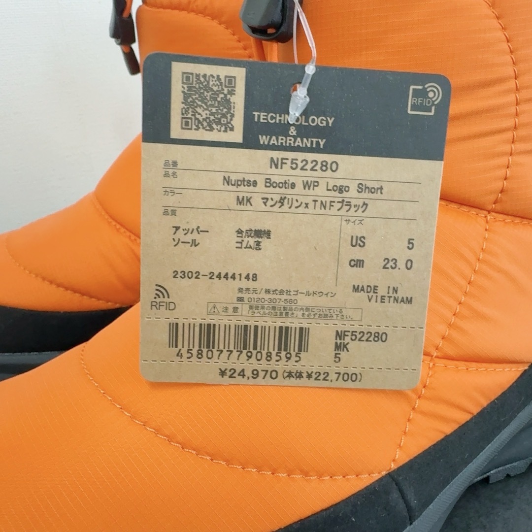 THE NORTH FACE(ザノースフェイス)のTHE NORTH FACE ザ・ノース・フェイス NUPTSE BOOTIE  レディースの靴/シューズ(ブーツ)の商品写真