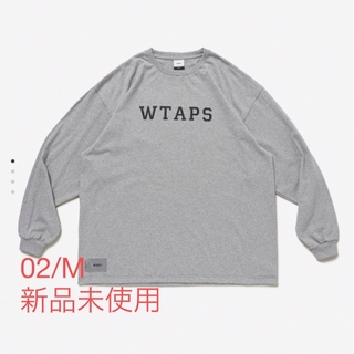 ダブルタップス(W)taps)のMサイズ WTAPS COLLEGE  LS  COTTON(Tシャツ/カットソー(七分/長袖))