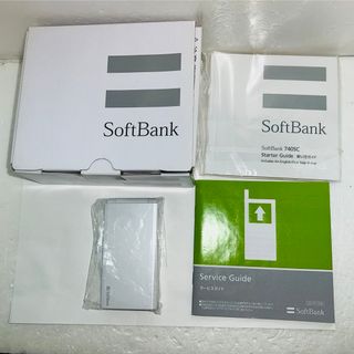 ソフトバンク(Softbank)の新品未使用★SoftBank☆740SC★3Gケータイ★〇判定☆ホワイト(携帯電話本体)