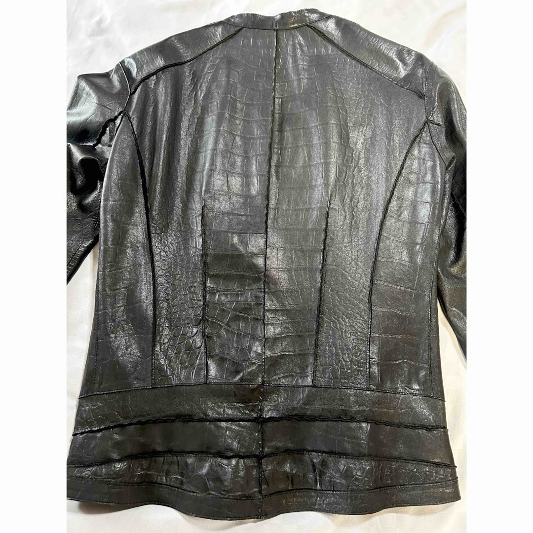 EMPORIO ARMANI - 【エンポリオ アルマーニ】レザー ジャケット EMPORIO ARMANI - 【エンポリオ アルマーニ】レザー ジャケット