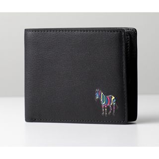 ポールスミス(Paul Smith)のPaul Smith ポールスミス 財布 メンズ 二つ折り財布 ブラックイエロー(折り財布)