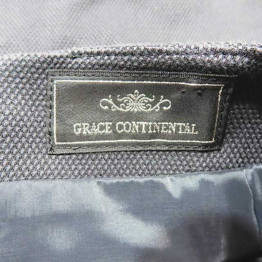 GRACE CONTINENTAL(グレースコンチネンタル)のGRACE CONTINENTAL タイト ストレート ひざ丈 スカート 36 レディースのスカート(ひざ丈スカート)の商品写真