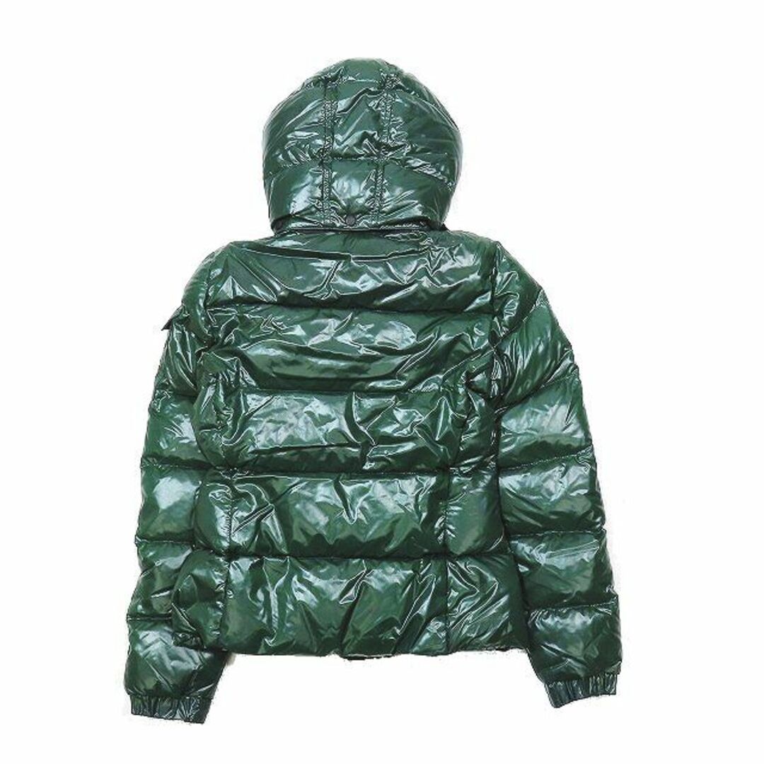 MONCLER(モンクレール)のモンクレール MONCLER ダウン ジャケット ブルゾン フード グリーン 0 メンズのジャケット/アウター(ダウンジャケット)の商品写真