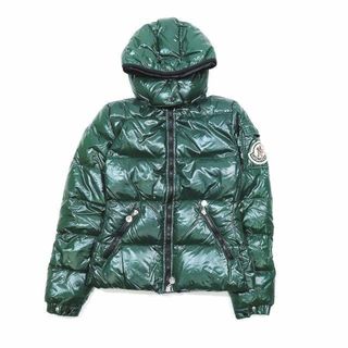 モンクレール(MONCLER)のモンクレール MONCLER ダウン ジャケット ブルゾン フード グリーン 0(ダウンジャケット)