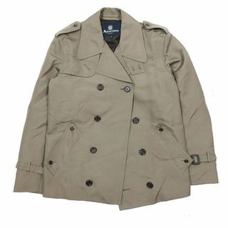 アクアスキュータム(AQUA SCUTUM)のAQUASCUTUM トレンチ ミドル ダブルコート ジャケット アウター S(トレンチコート)