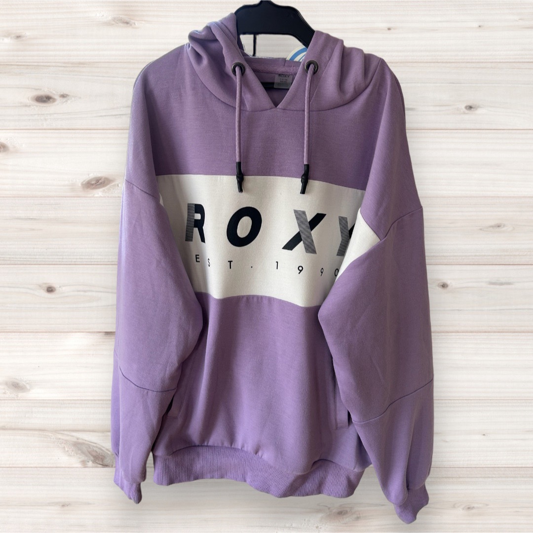 Roxy(ロキシー)の⭐️新品タグ付き✨[ロキシー] ダンボールニットパーカー Sサイズ レディースのトップス(パーカー)の商品写真