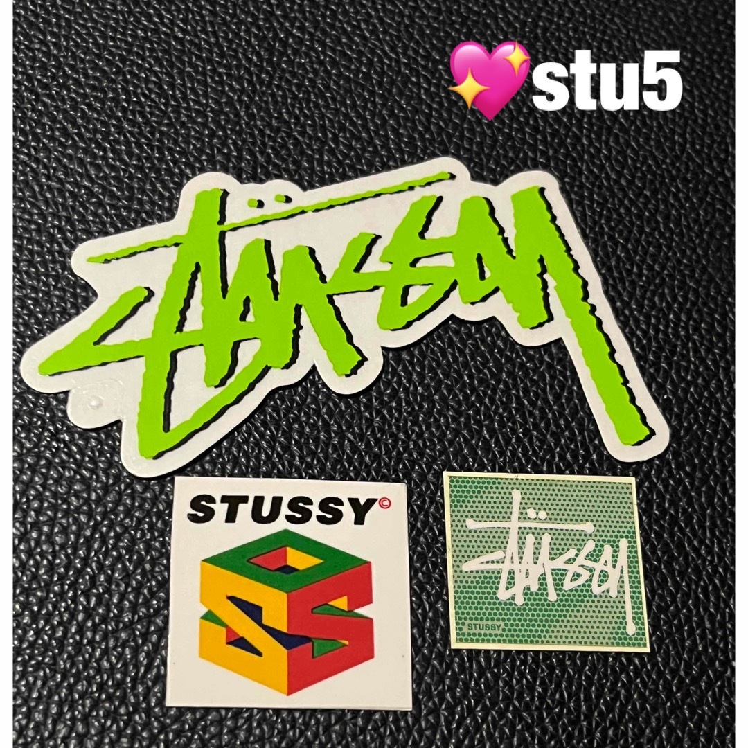 STUSSY(ステューシー)のSTUSSY Sticker ステューシーステッカー💖stu5 メンズのファッション小物(その他)の商品写真
