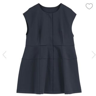 新品完売品 Bibiy CECILE PLEATS VESTの通販｜ラクマ