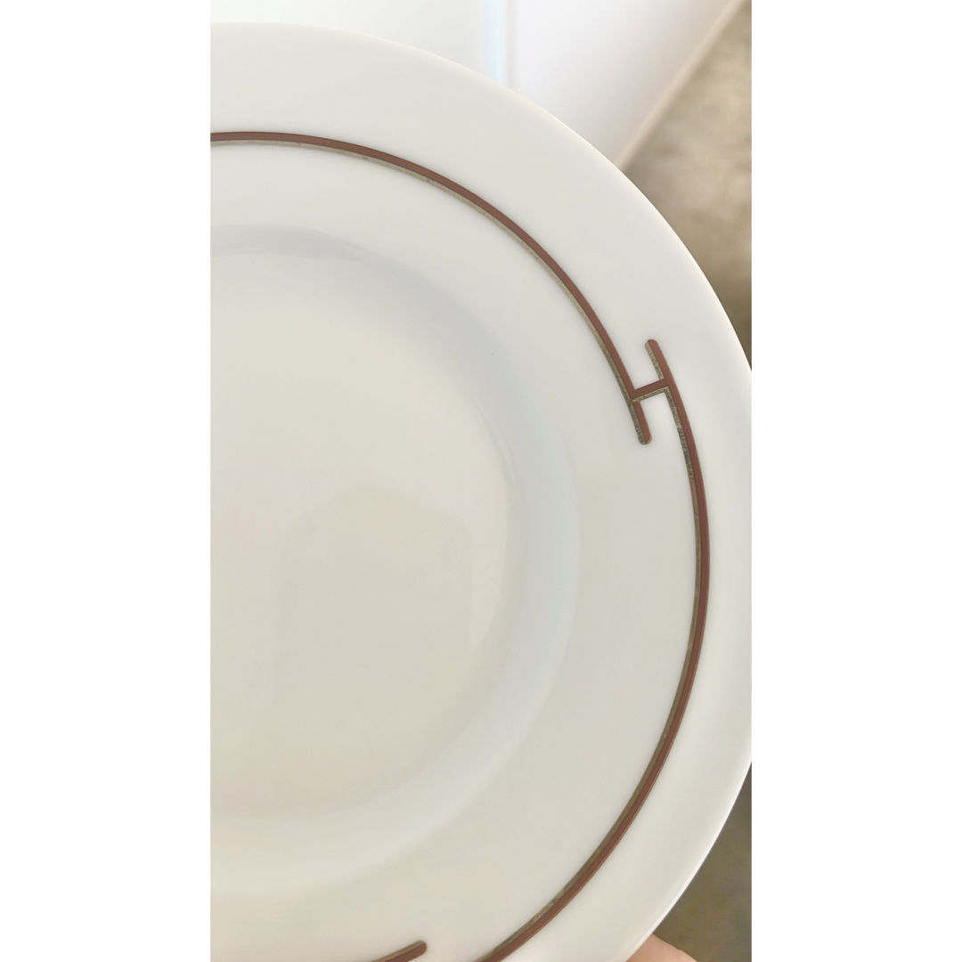 Hermes(エルメス)のエルメス　リズムシリーズ　丸皿　希少 インテリア/住まい/日用品のキッチン/食器(食器)の商品写真