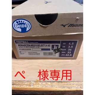 MIZUNO - ミズノトレーニングシューズ22.5㎝白