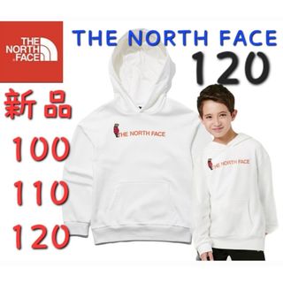 ザノースフェイス(THE NORTH FACE)のノースフェイス キッズ フーディーパーカー スウェット トレーナー 新品 120(Tシャツ/カットソー)