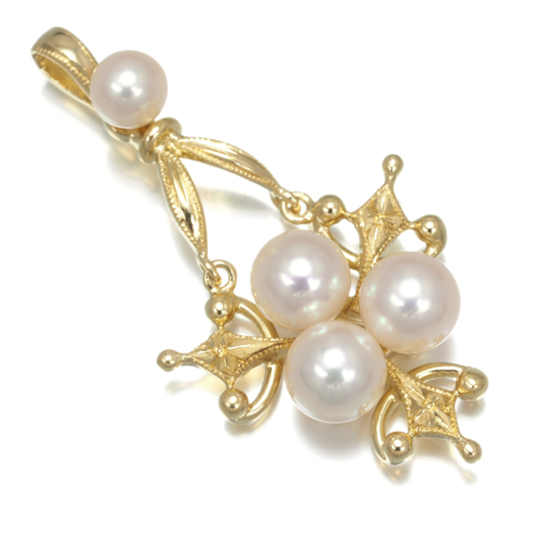 MIKIMOTO(ミキモト)のミキモト ペンダントトップ パール アコヤ真珠  ミルグレイン K18YG  レディースのアクセサリー(その他)の商品写真