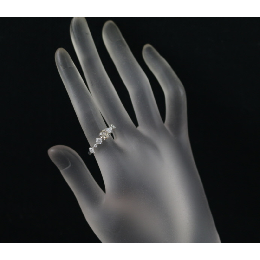 カシケイ リング ダイヤ 0.578ct/0.55ct  11号 Pt900  レディースのアクセサリー(リング(指輪))の商品写真