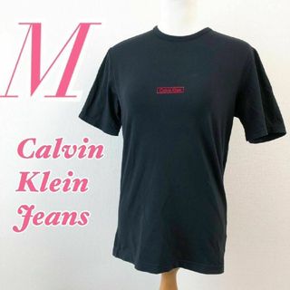 CALVIN KLEIN jeans カルバンクラインジーンズ M 半袖 黒