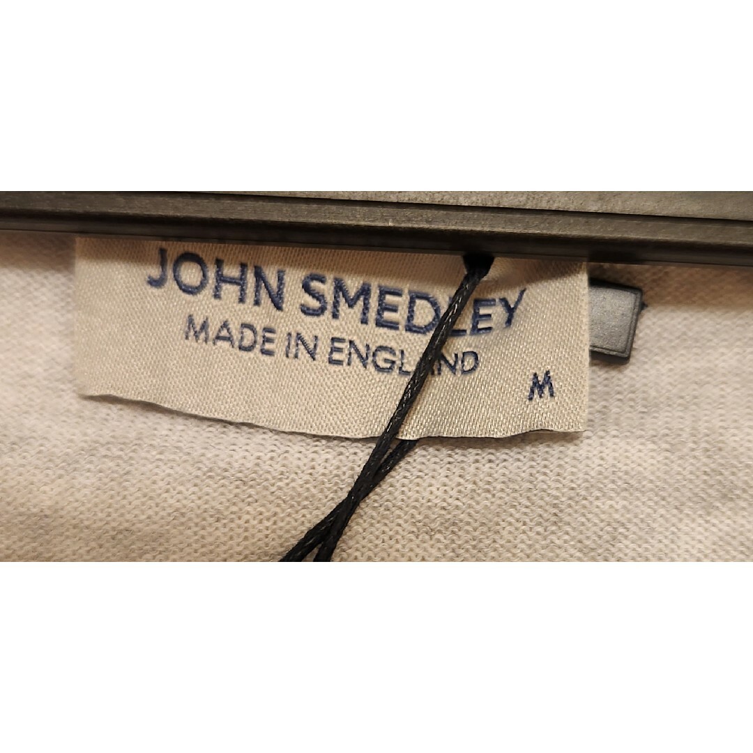 JOHN SMEDLEY(ジョンスメドレー)の【新品未使用 Mサイズ】 JOHN SMEDLEY コットンニット 半袖Tシャツ メンズのトップス(Tシャツ/カットソー(半袖/袖なし))の商品写真