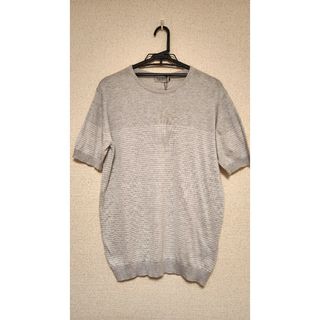 ジョンスメドレー(JOHN SMEDLEY)の【新品未使用 Mサイズ】 JOHN SMEDLEY コットンニット 半袖Tシャツ(Tシャツ/カットソー(半袖/袖なし))