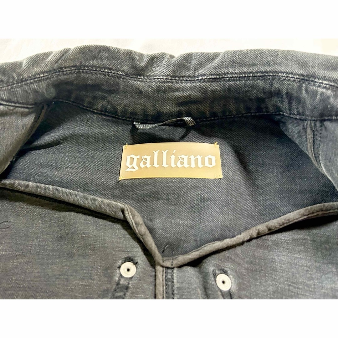 GALLIANO(ガリアーノ)の【ガリアーノ】デニムジャケット メンズのジャケット/アウター(Gジャン/デニムジャケット)の商品写真