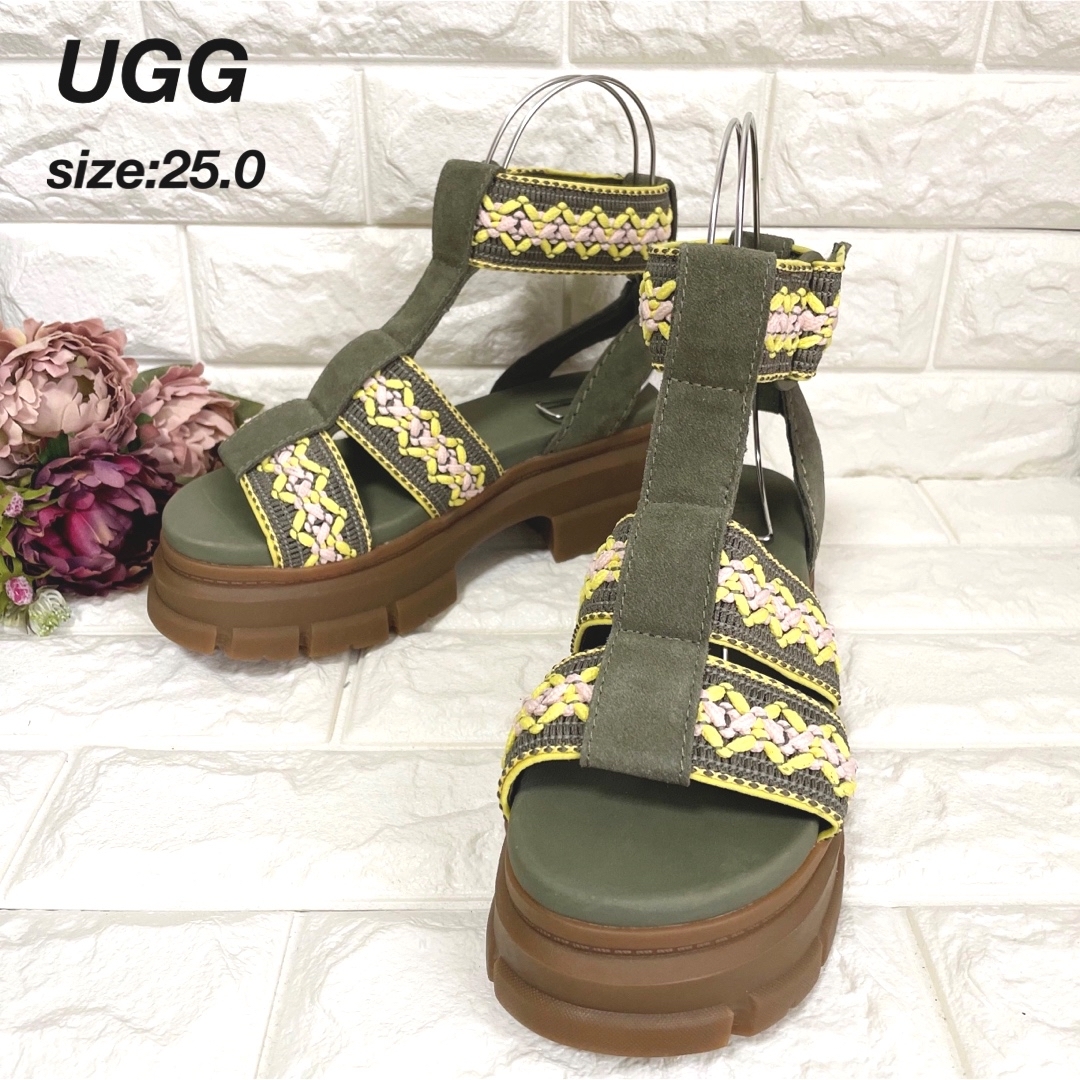 製作元直販 【極美品✨】UGG アグ Ashton Heritage 厚底ストラップ