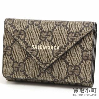 グッチ(Gucci)のグッチ×バレンシアガ【GUCCI×BALENCIAGA】ザ ハッカー プロジェクト ペーパー ミニウォレット(財布)