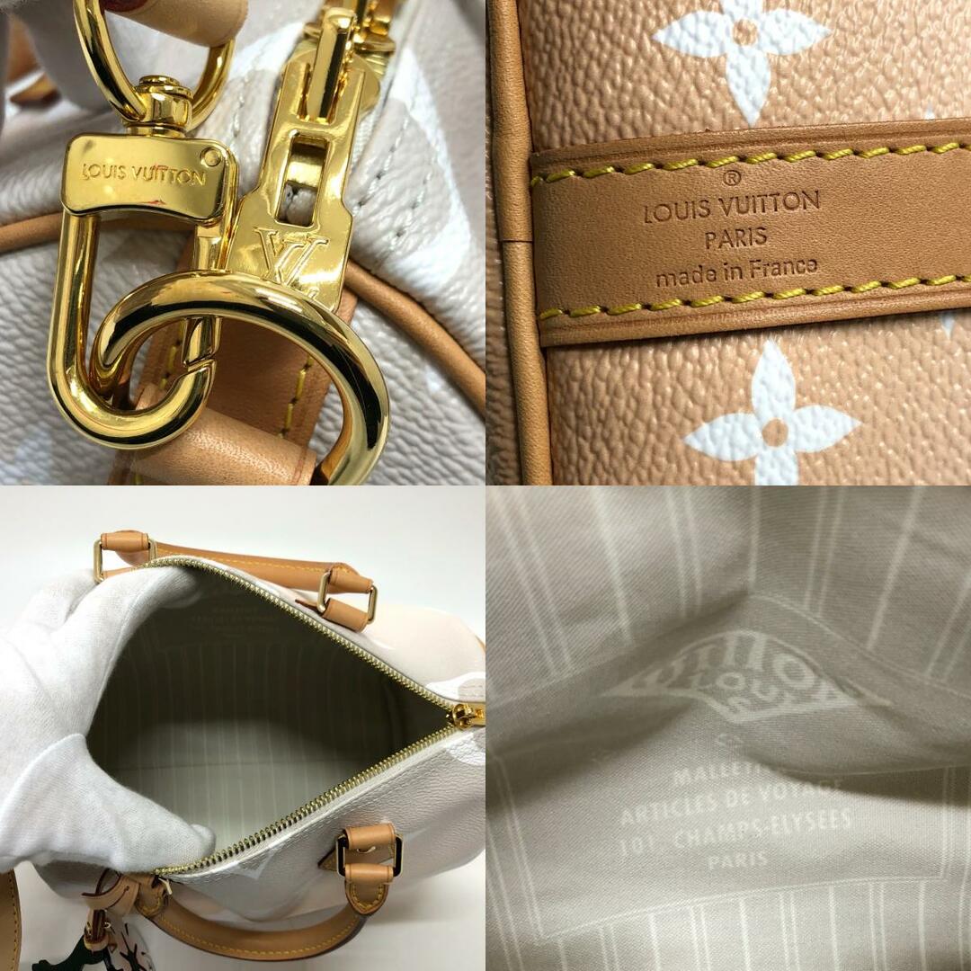 LOUIS VUITTON(ルイヴィトン)のルイヴィトン LOUIS VUITTON スピーディ バンドリエール25 M45722  モノグラムジャイアント グラデーション 2WAY ミニボストンバッグ ショルダーバッグ モノグラムジャイアントキャンバス ブリューム ピンク 美品 レディースのバッグ(ショルダーバッグ)の商品写真