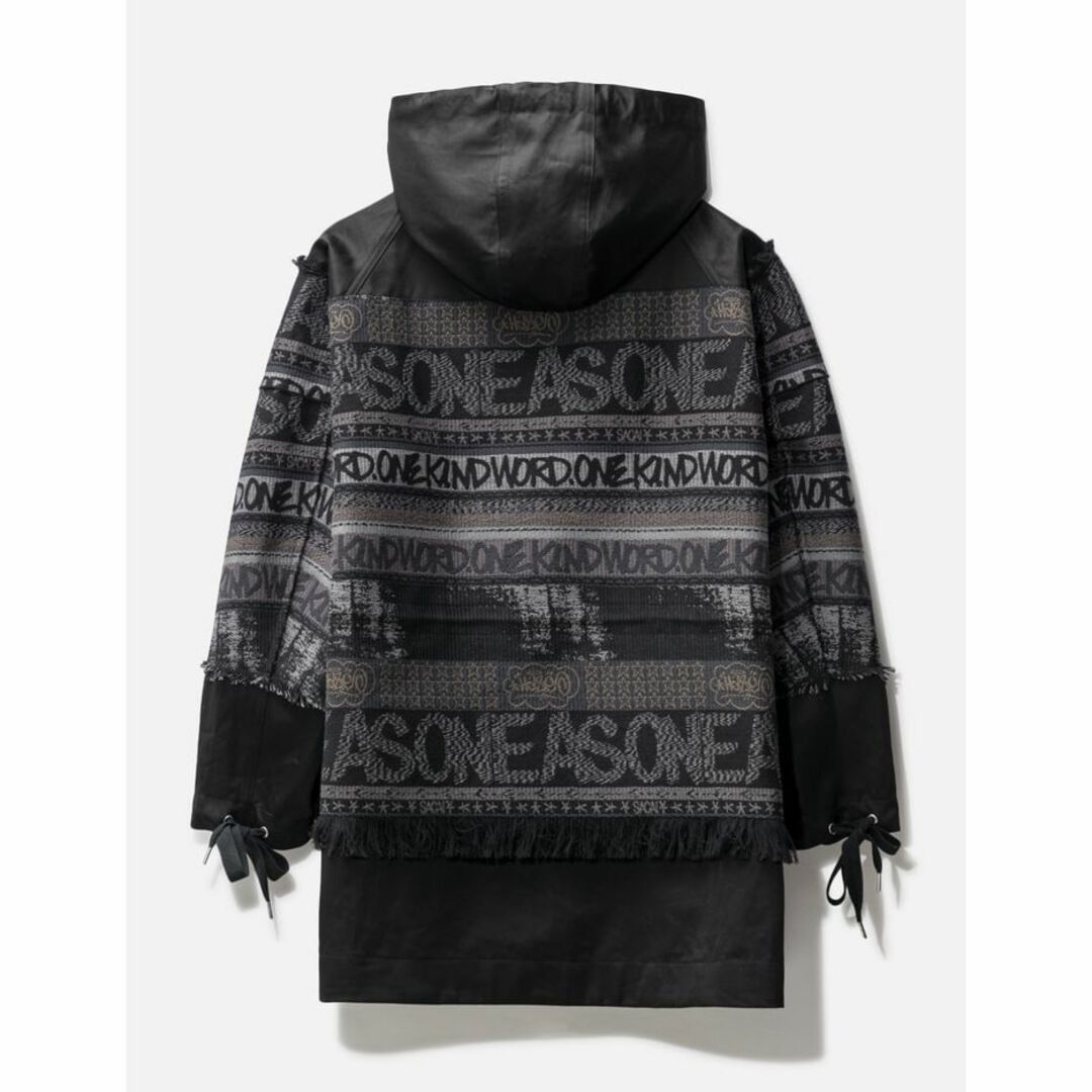 sacai - SACAI エリックヘイズ ジャカード フーデッドブルゾンの sacai - SACAI エリックヘイズ ジャカード フーデッドブルゾンの