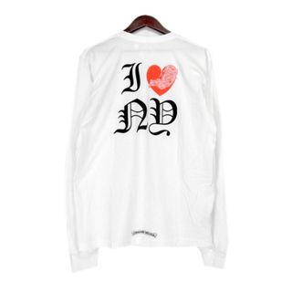 クロムハーツ(Chrome Hearts)のクロムハーツ CHROME HEARTS ■ 【 I Love NY L/S TEE 】 アイ ラブ ニューヨーク ロング スリーブ 長袖 カットソー n5026(Tシャツ/カットソー(七分/長袖))