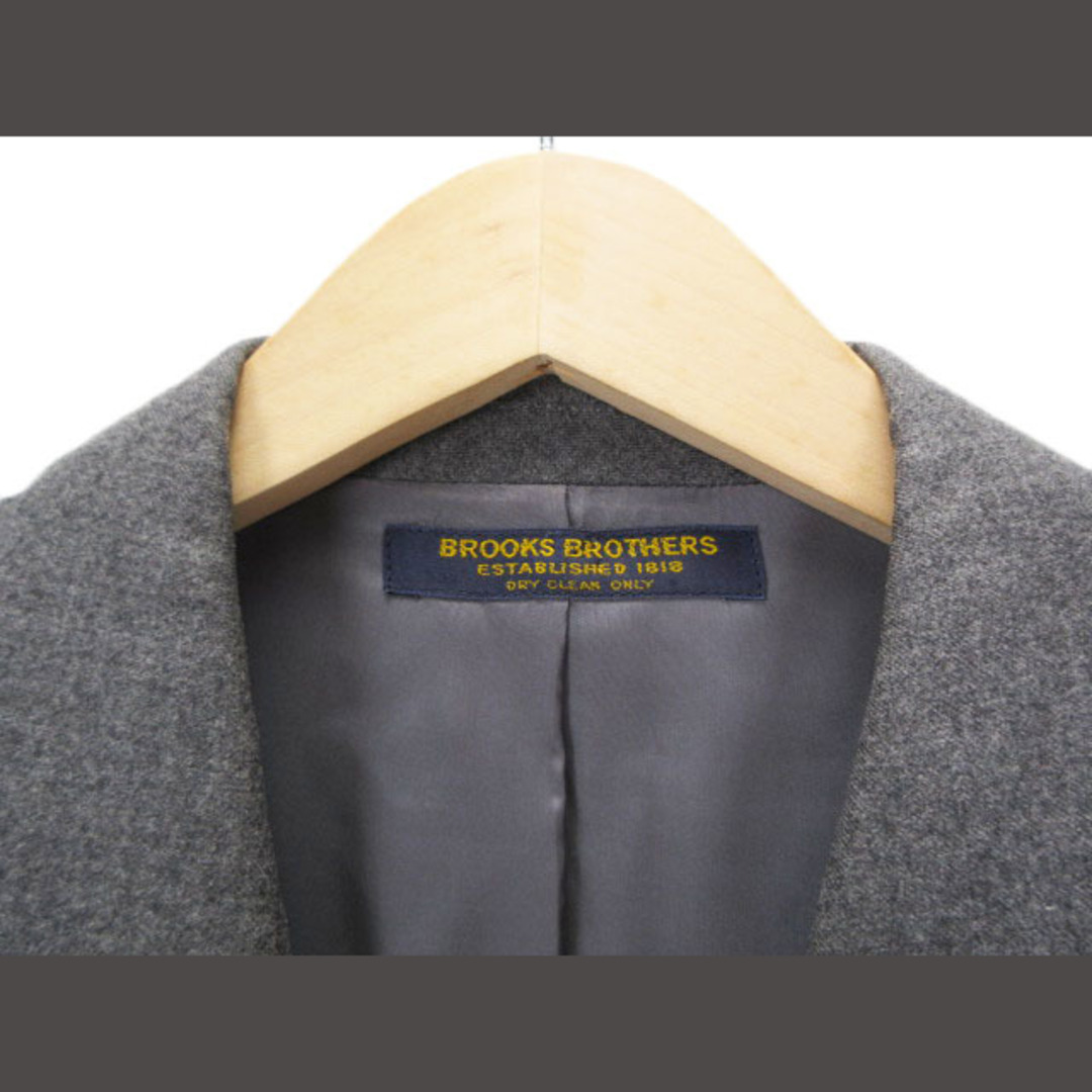Brooks Brothers(ブルックスブラザース)のブルックスブラザーズ ジャケット テーラード ウール 11 グレー レディースのジャケット/アウター(その他)の商品写真