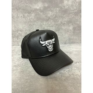 ニューエラー(NEW ERA)のニューエラ シカゴブルズ レザー ストラップバックキャップ(キャップ)