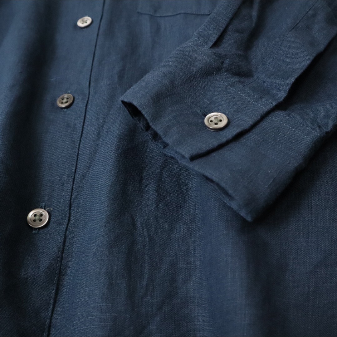 MARGARET HOWELL(マーガレットハウエル)のMARGARET HOWELL SHIRTING LINEN リネンシャツ レディースのトップス(シャツ/ブラウス(長袖/七分))の商品写真