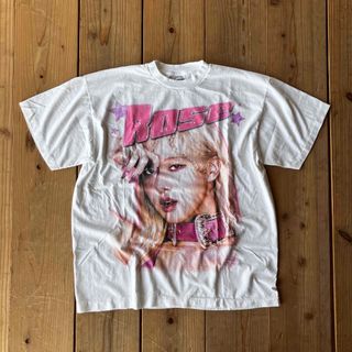 BLACK PINK ブラックピンク　ROSE ロゼ　ツアーT Tシャツ(Tシャツ/カットソー(半袖/袖なし))