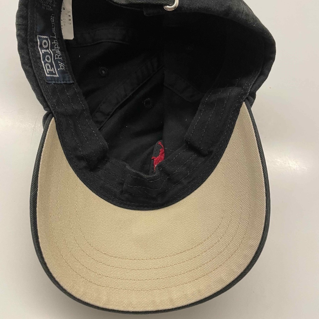 POLO RALPH LAUREN(ポロラルフローレン)のポロ　ラルフローレン　キャップ　ブラック メンズの帽子(キャップ)の商品写真