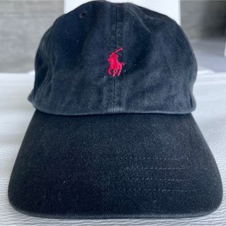 ポロラルフローレン(POLO RALPH LAUREN)のポロ　ラルフローレン　キャップ　ブラック(キャップ)