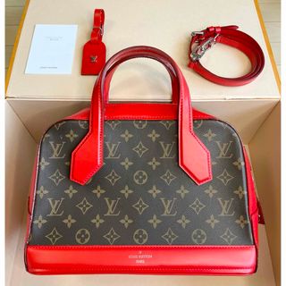 ルイヴィトン(LOUIS VUITTON)のLouis Vuitton Dora PM モノグラム ハンドバッグ レッド(ハンドバッグ)