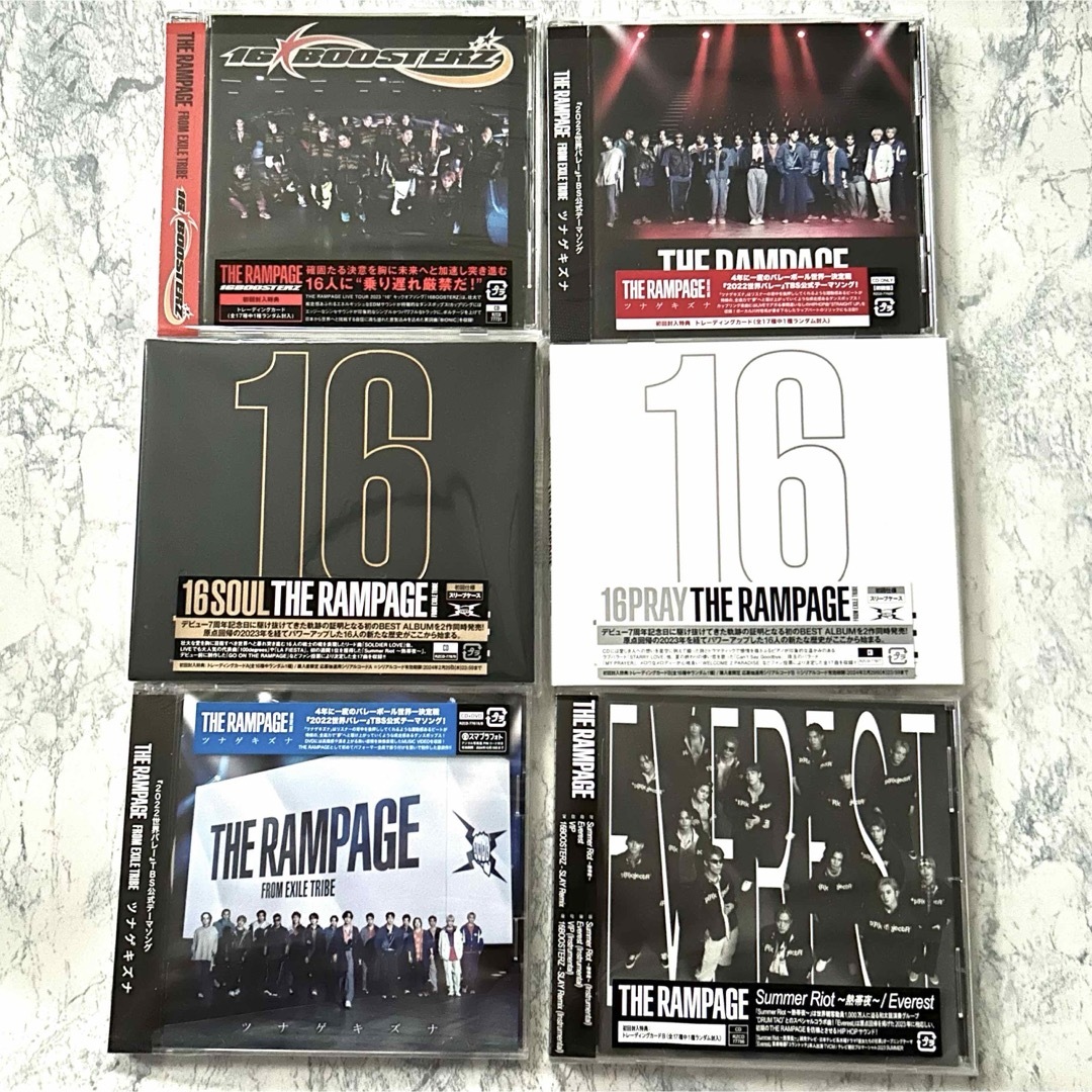 THE RAMPAGE from EXILE TRIBE アルバム　DVD CD エンタメ/ホビーのタレントグッズ(ミュージシャン)の商品写真