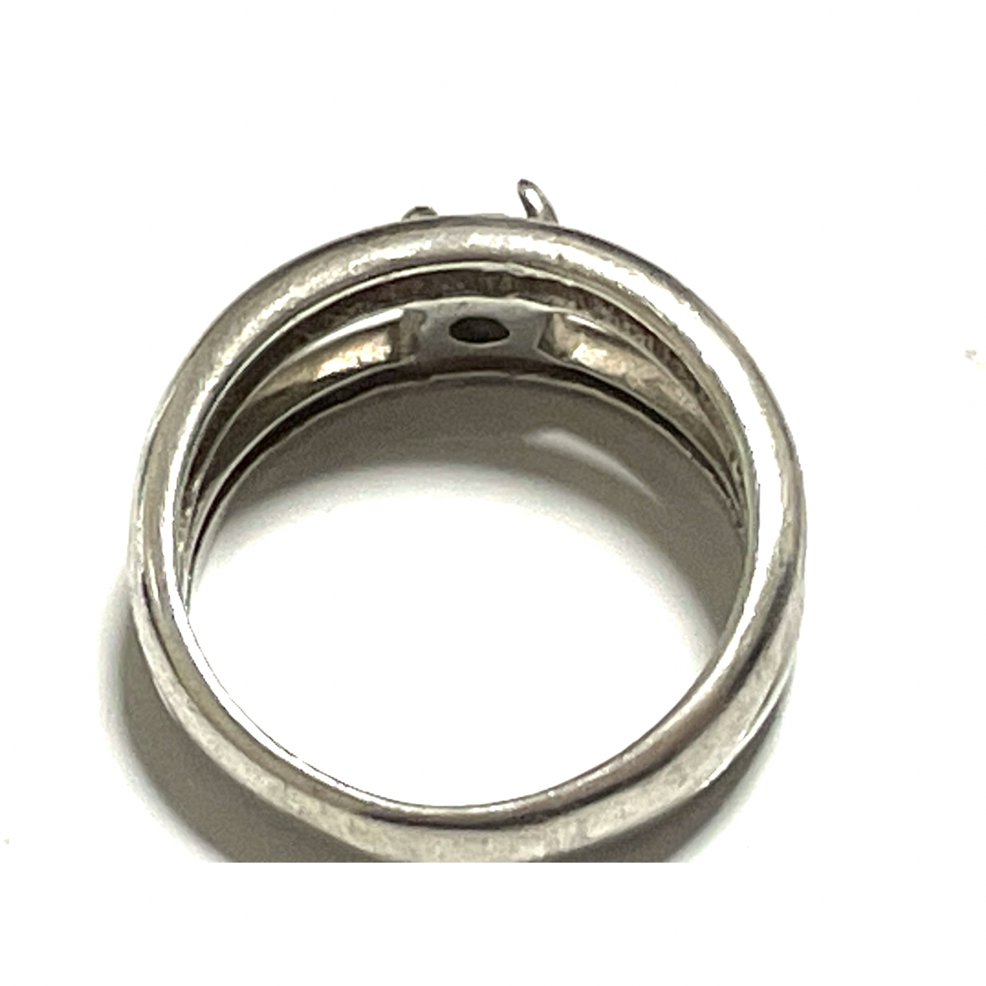 シルバー　925 リング　4号　宝石付き レディースのアクセサリー(リング(指輪))の商品写真