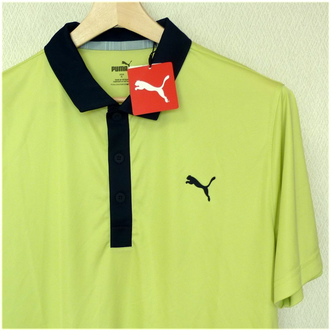 PUMA(プーマ)の新品大きいサイズ2XL★プーマ半袖メンズポロシャツ スポーツ/アウトドアのゴルフ(ウエア)の商品写真